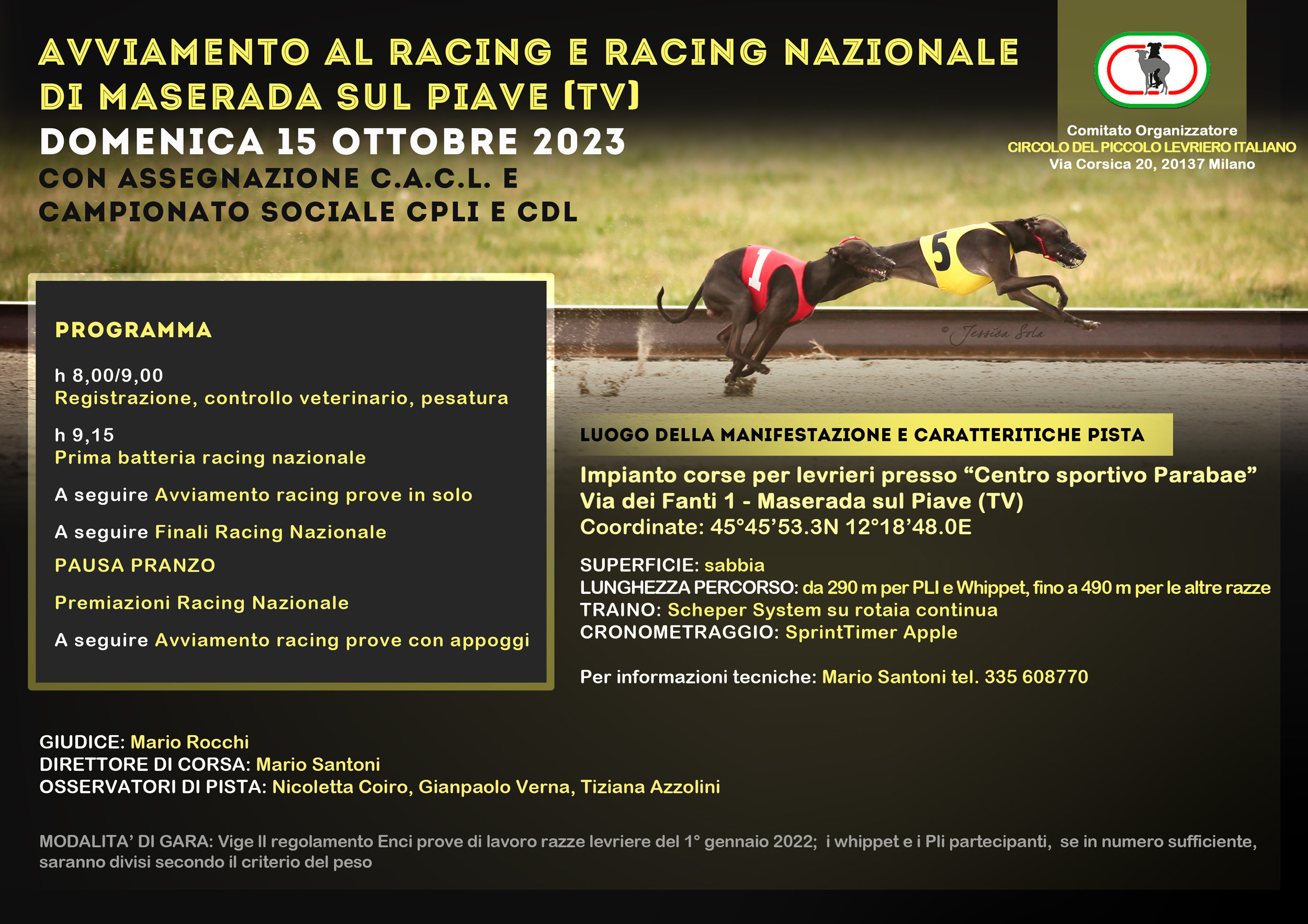 Coursing Nazionale Maserada sul Piave 2023